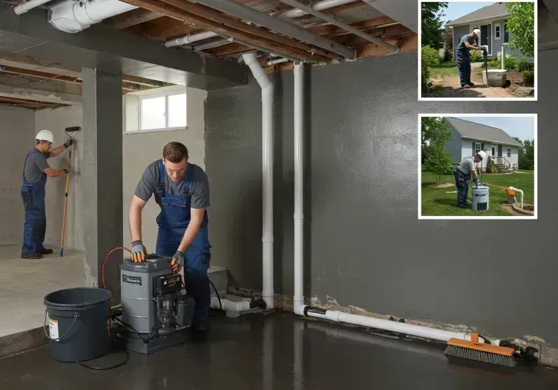 Basement Waterproofing and Flood Prevention process in Palos Park, IL